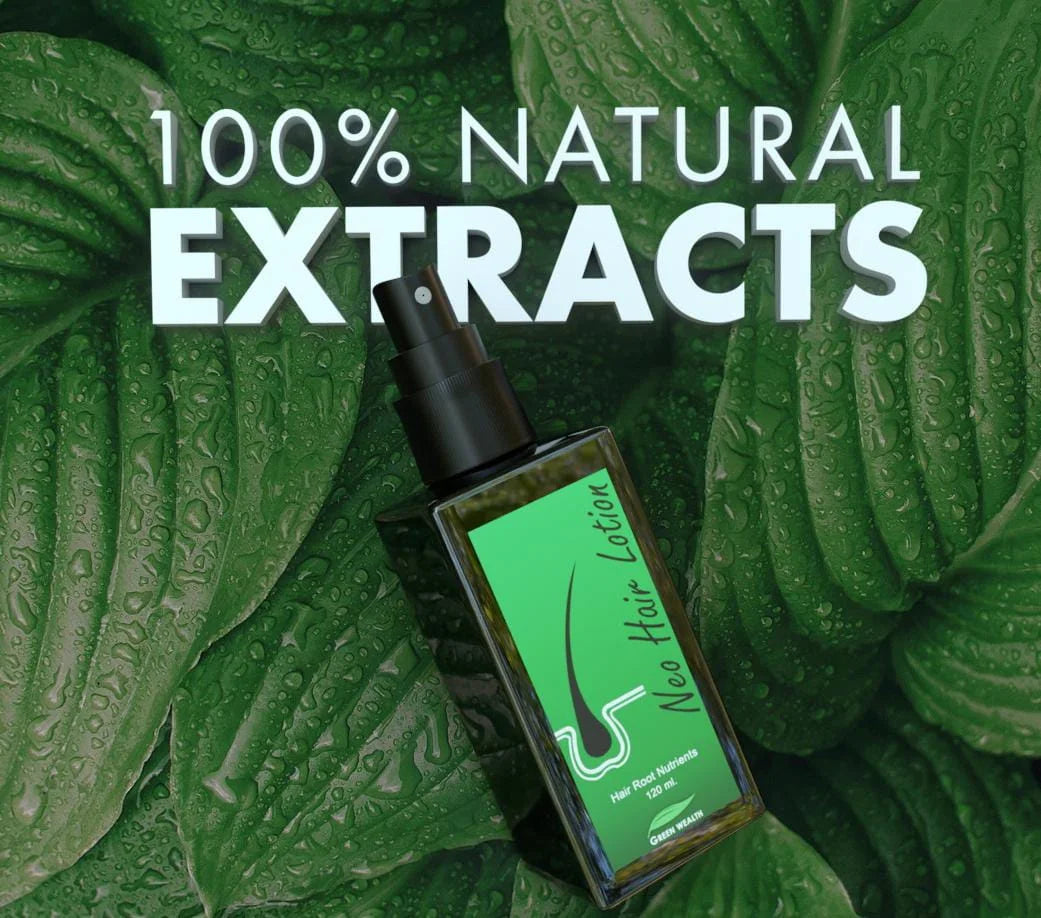 Neo Hair Lotion natural extracts visual