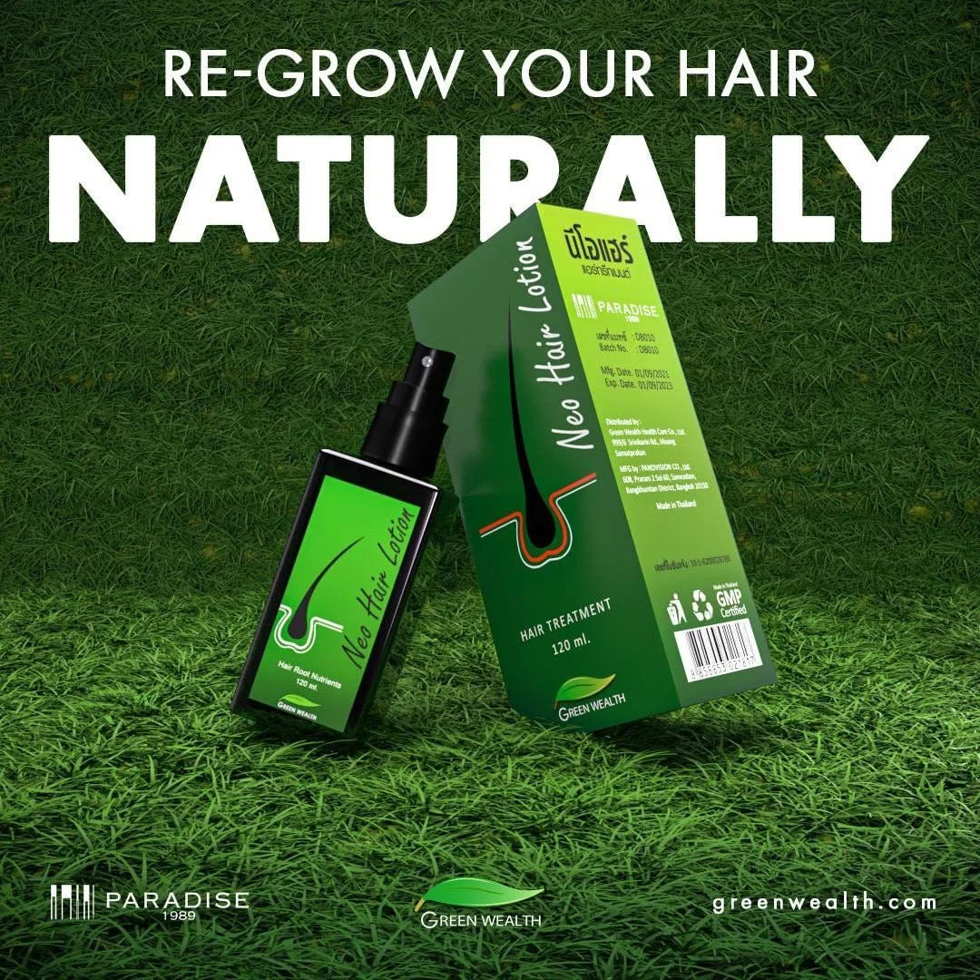 Neo Hair Lotion regrow your hair naturally visual